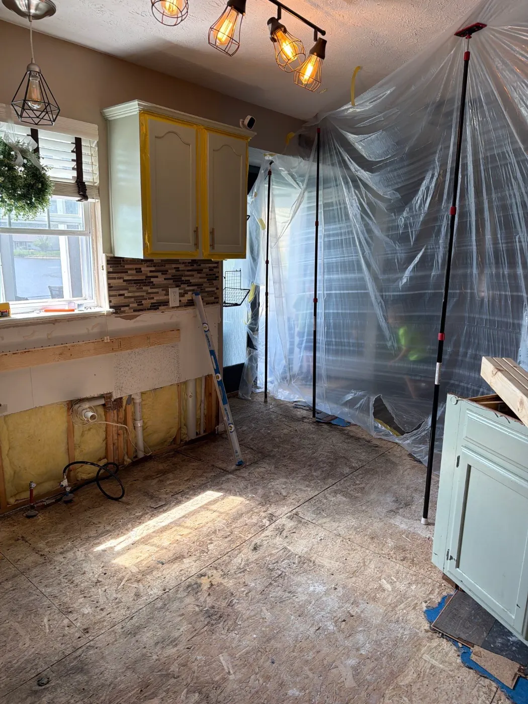 Structural drying after storm intrusion in Brookshire
